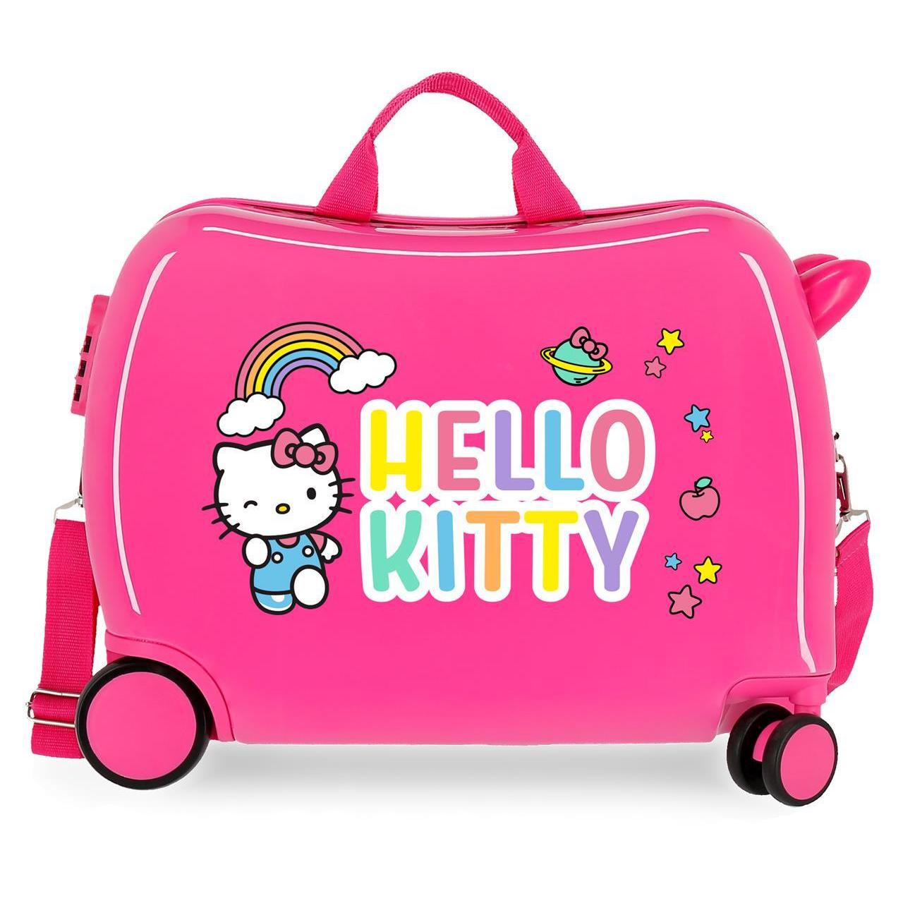 Maleta Infantil Sanrio Hello kitty you are cute azul claro 38x50x20cm
