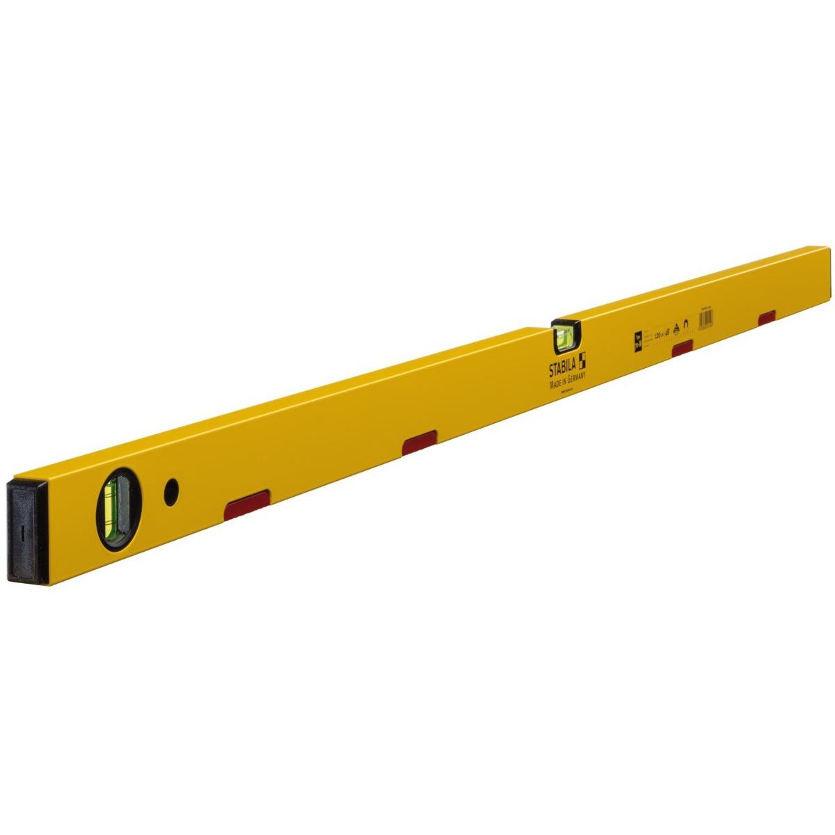 Nivel de burbuja con base magnética STABILA Serie 70M de 120 cm