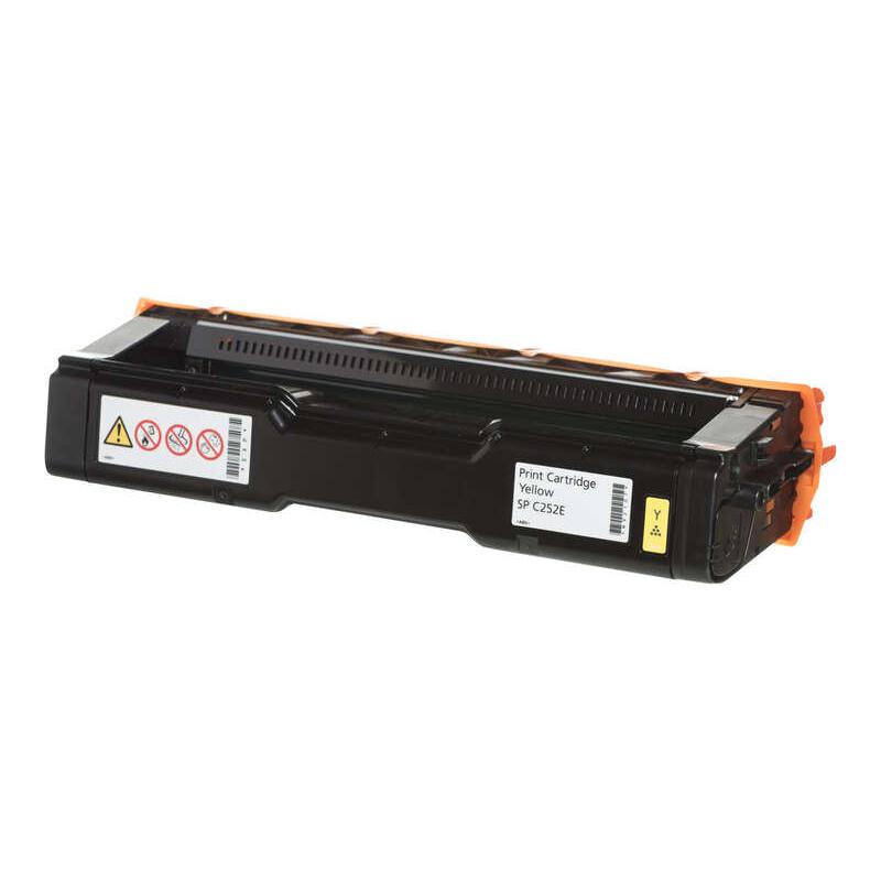 Ricoh aficio spc252 / spc262 amarillo cartucho de toner original - 407534 / spc252ey