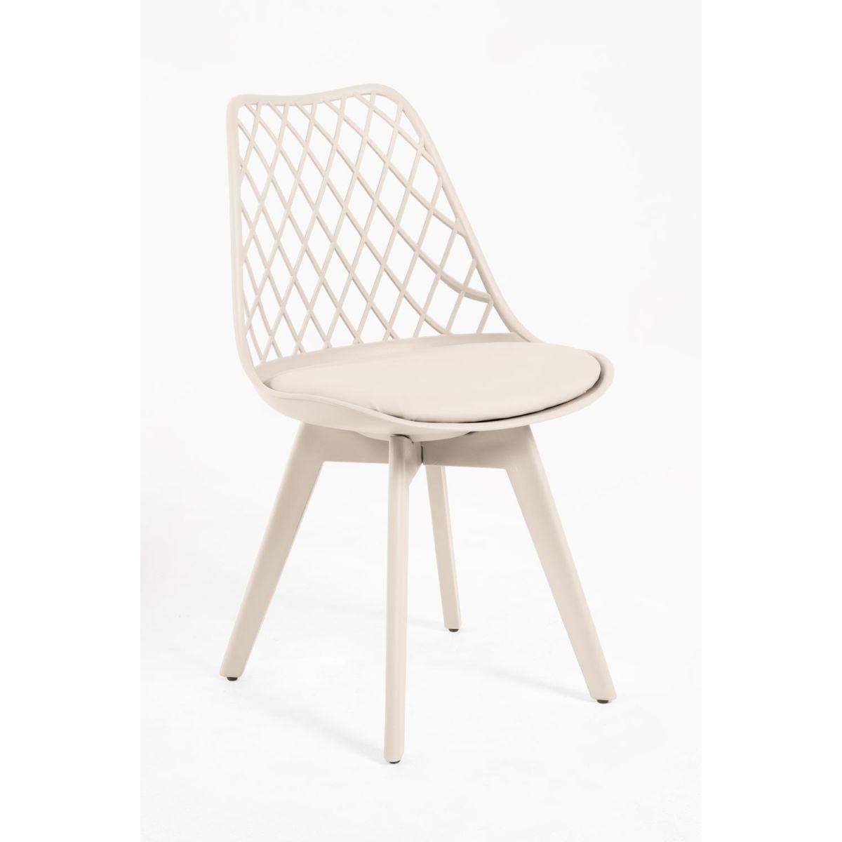 Regalos Miguel - Packs Sillas Comedor - Pack 2 Sillas Mima Suprym - Beige