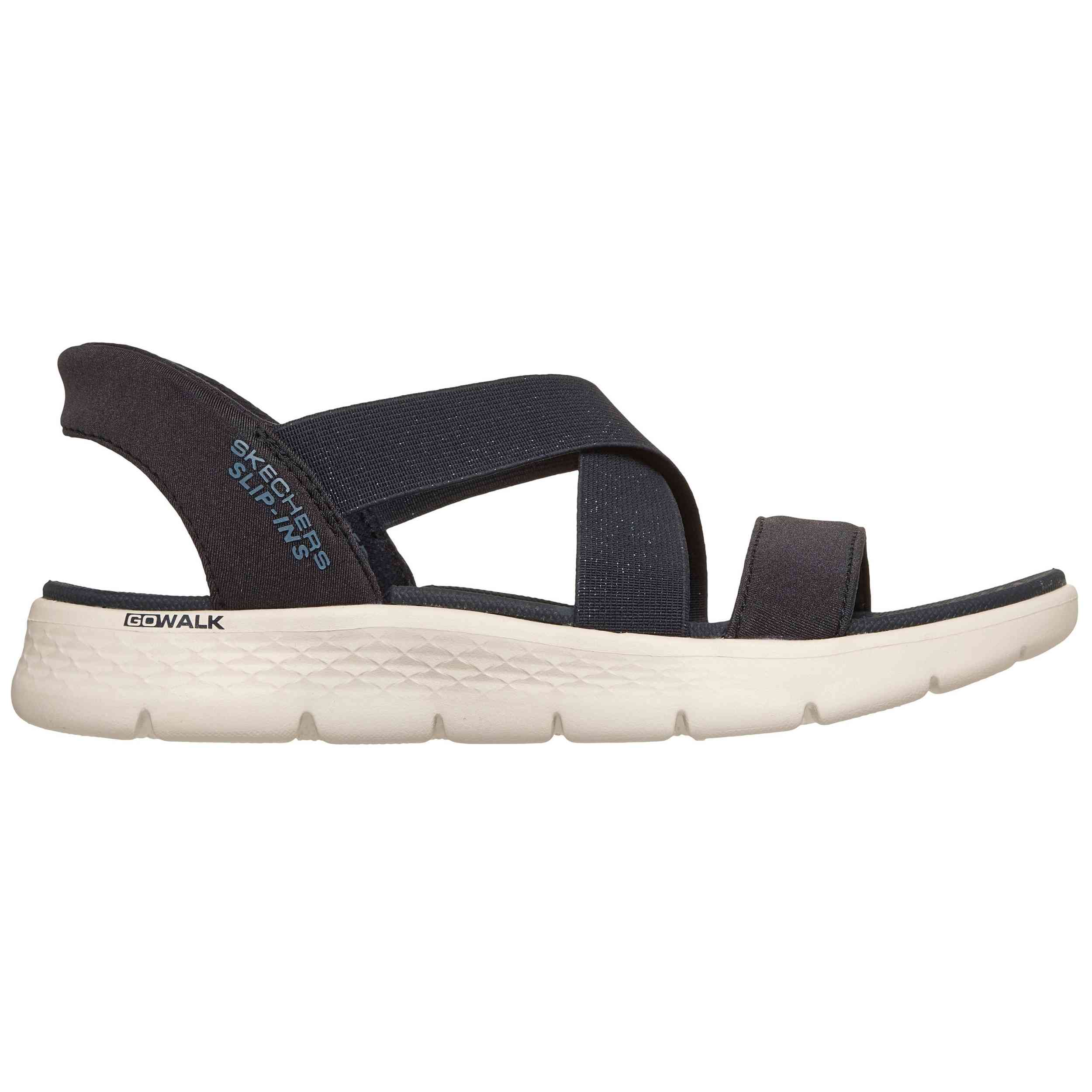 Sandalias Skechers modelo Go Walk Flex Sandal - Glimmer en color Azul