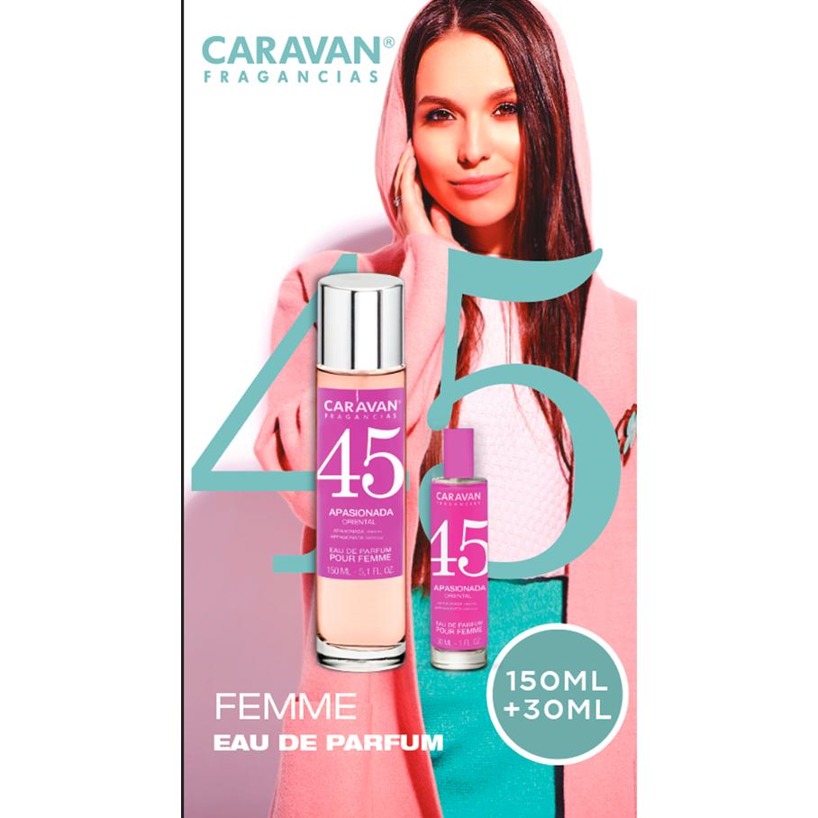 Set Caravan Perfume de Mujer Nº45 150ml+30ml