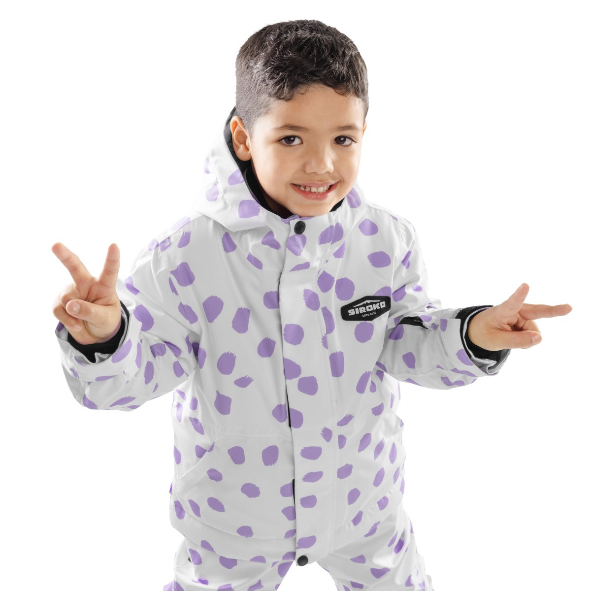 Siroko - Chaqueta KW1 Waterproof Snow & Skii para Niño_