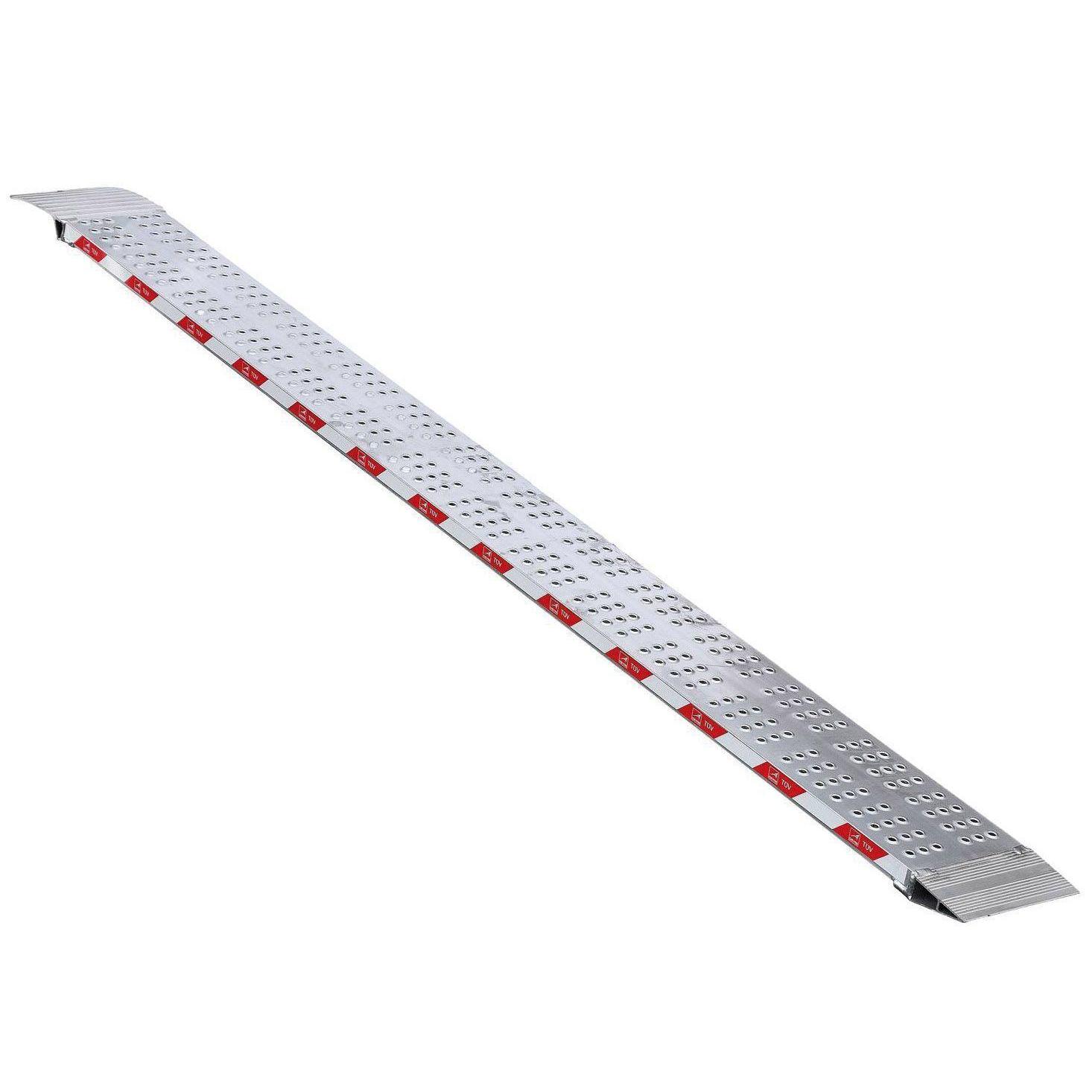 Rampa de carga fija aluminio plana (200 cm)