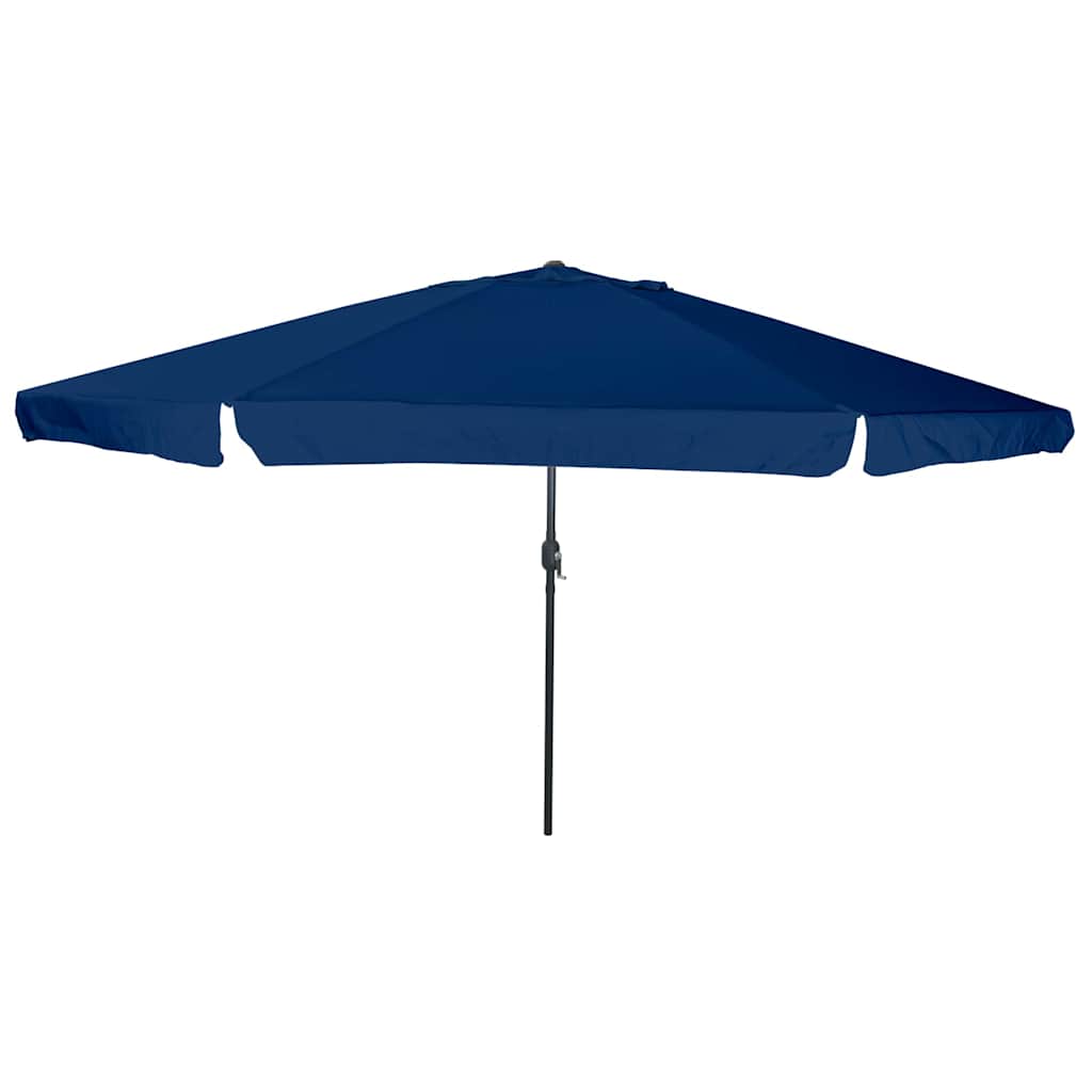 vidaXL Sombrilla de jardín Azul azur 394 x 394 x 248 cm