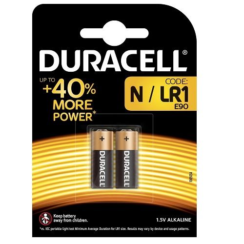 CABLEPELADO Pila duracell MN9100 LR1 1.5 v pack 2 pilas
