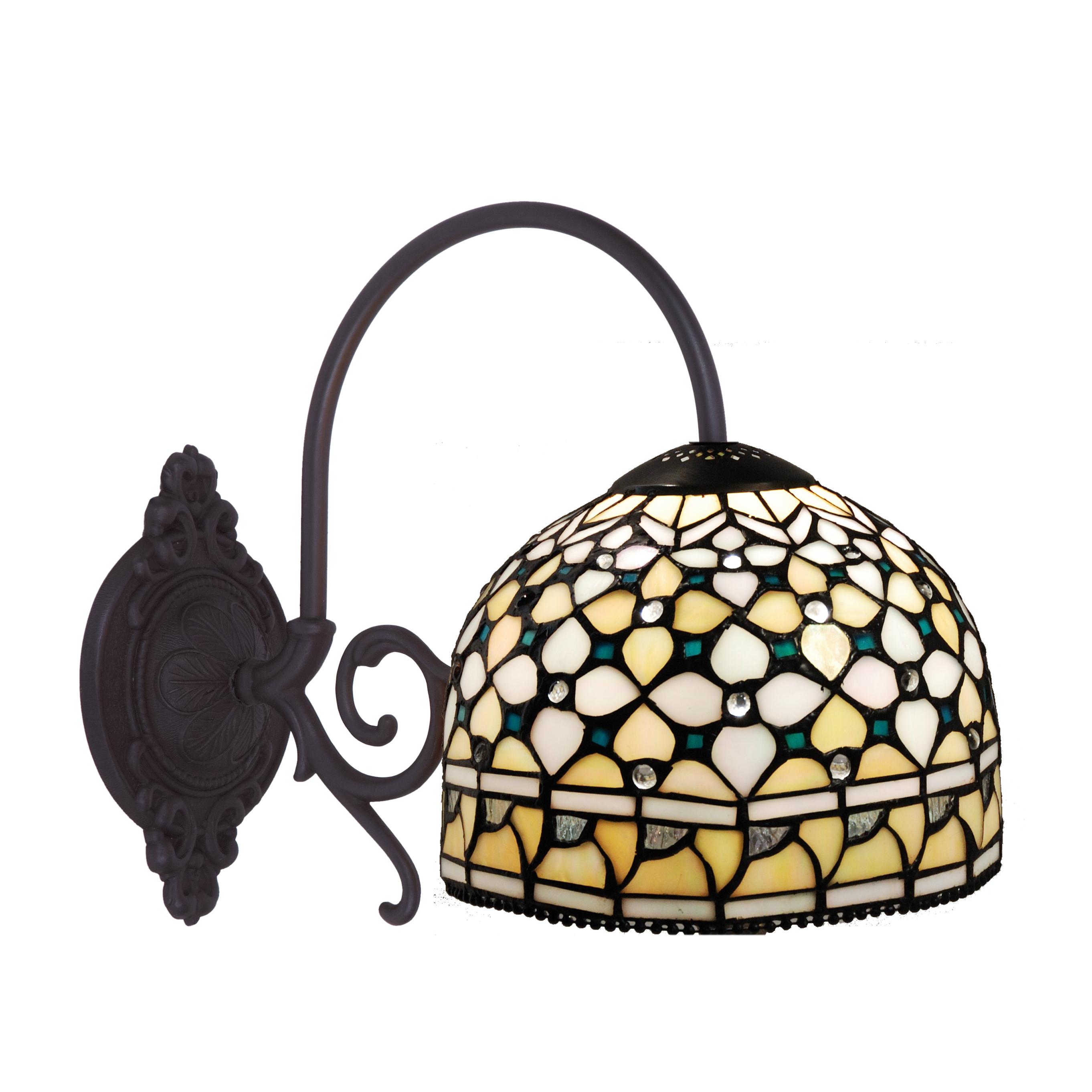 Aplique con brazo diámetro 20cm Serie Queen FIJALO LG2137A1