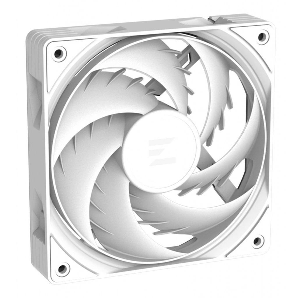 Zalman - Refrigerador para PC portátil RL3067017 de refrigeración líquida todo en uno (AIO), blanco, con ventilador de 12 cm y ruido ultra bajo de 29,7 dB, ideal para gaming y trabajo creativo