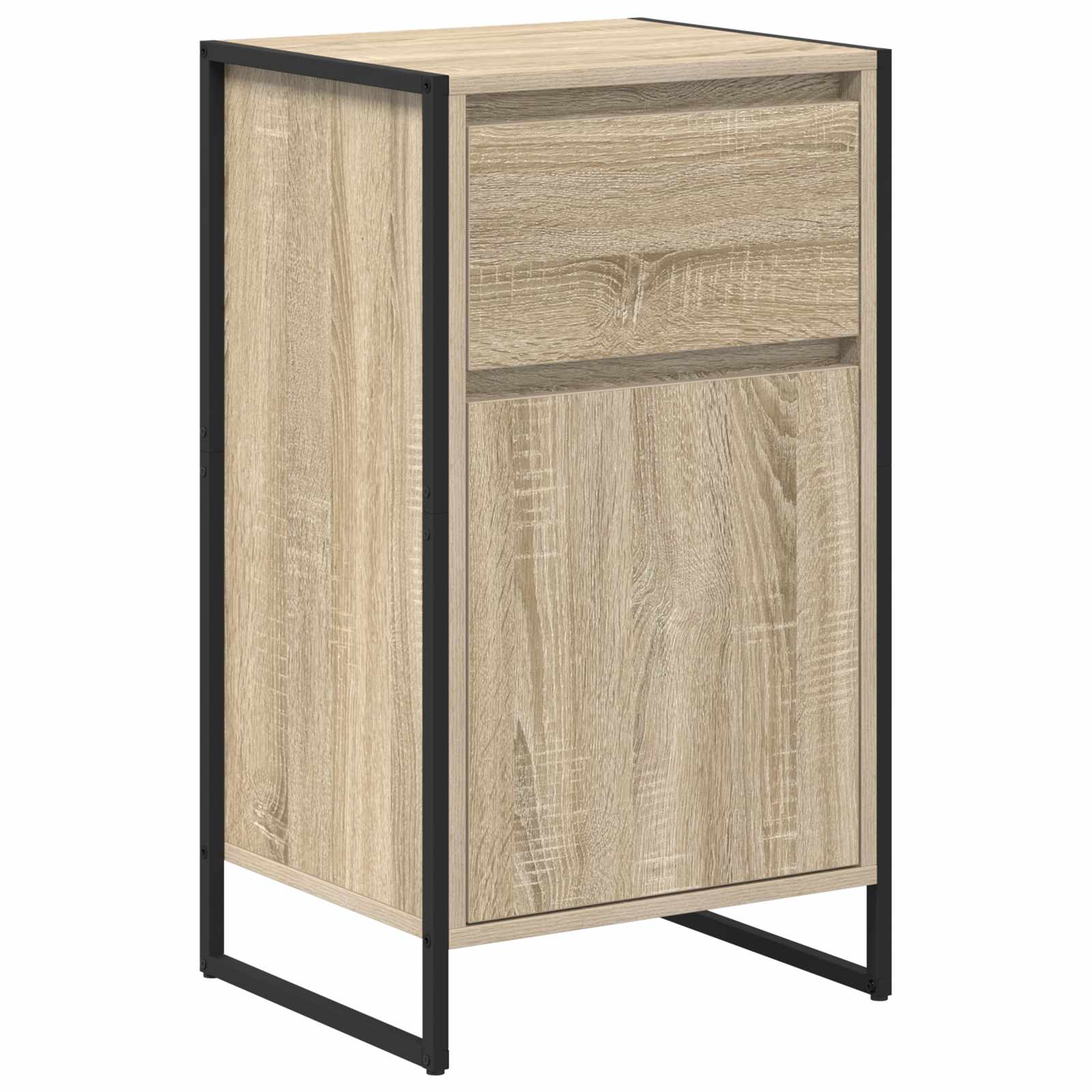 vidaXL Vitrina 43 x 36 x 75.5 cm Madera contrachapada