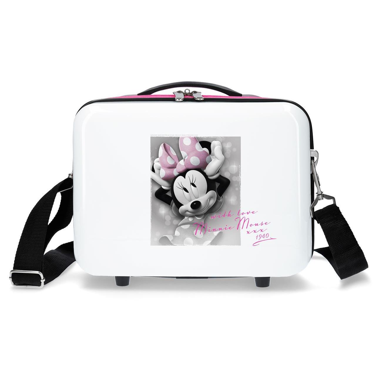 Disney Minnie Neceser De Viaje ABS Style Blanco