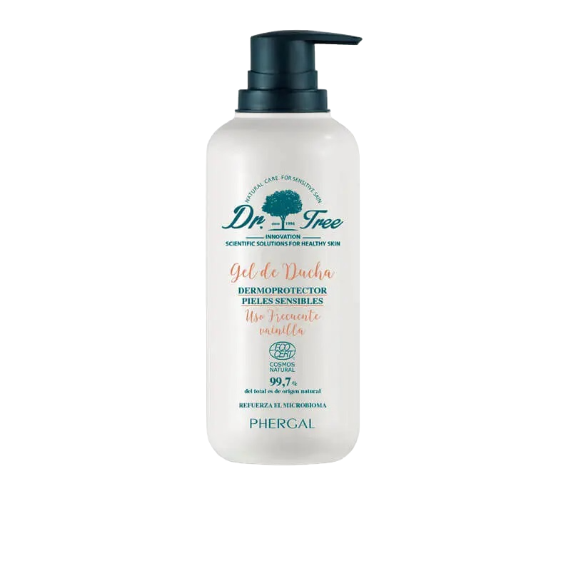 Gel de ducha uso frecuente Eco 500 ml de gel (Vainilla) Dr. Tree