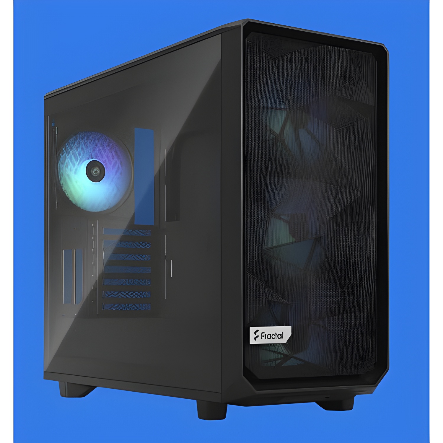 Caja Fractal Design Meshify 2 RGB Cristal Templado Negro