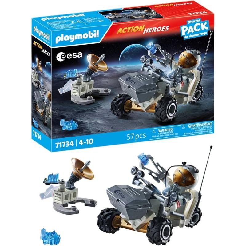 PLAYMOBIL STARTER PACK ACTION HEROES 71734 MISION ESPACIAL