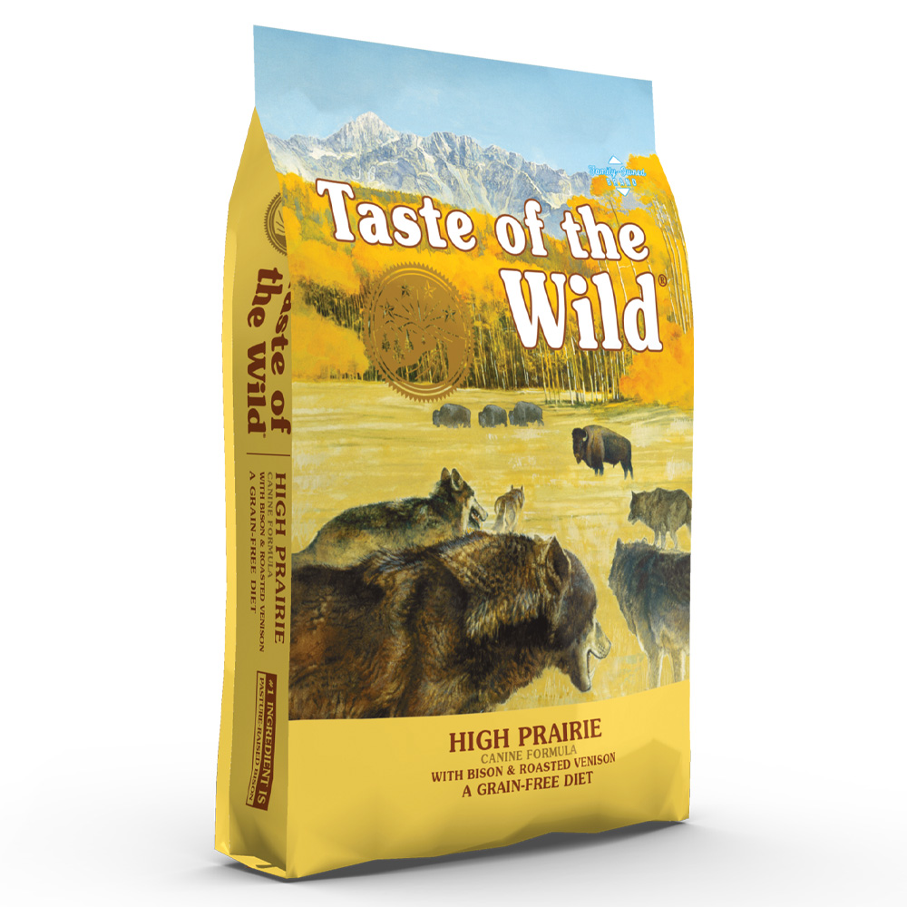 Taste of the Wild High Prairie - Pienso para perros sin cereales, con carne de bisonte y ciervo