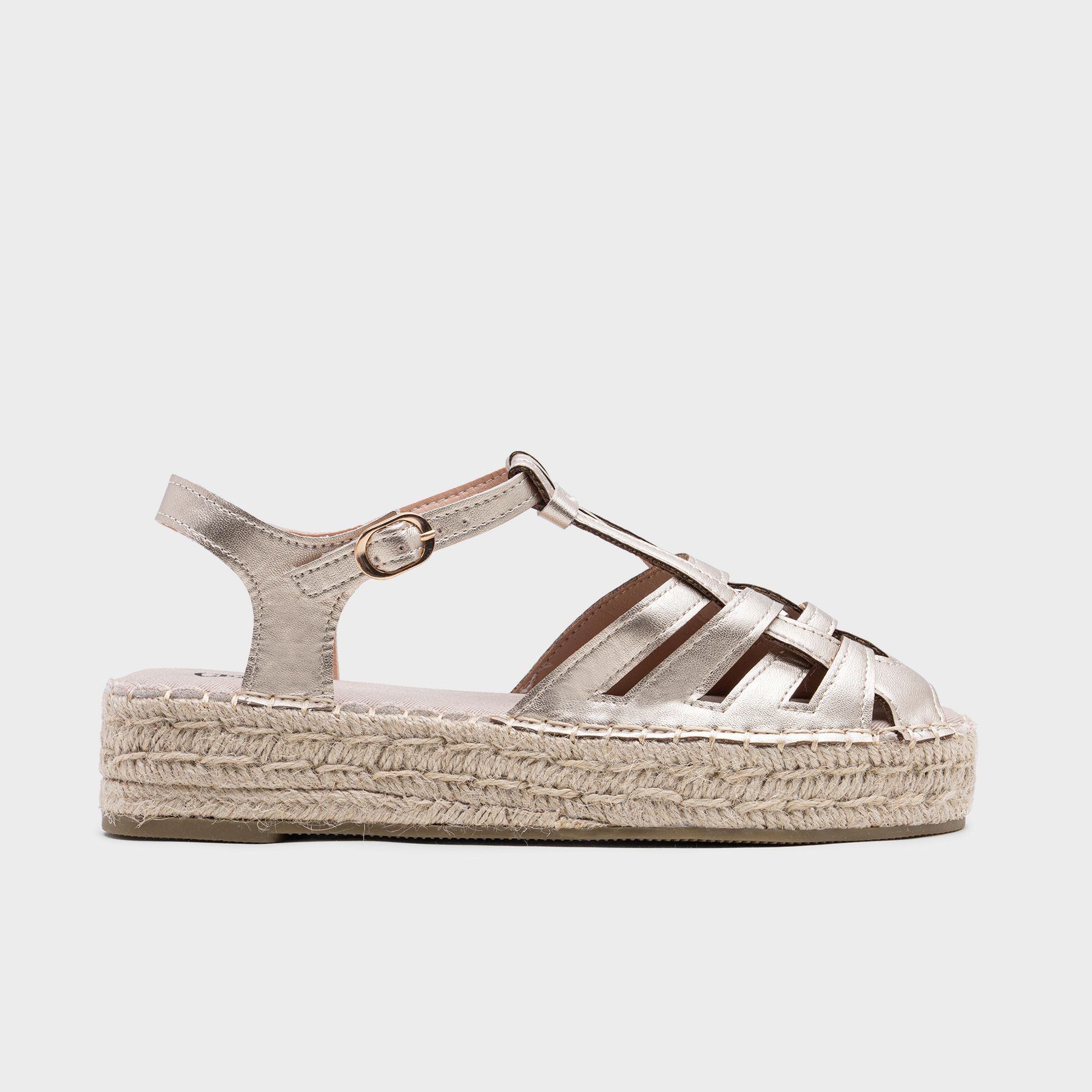 Alpargatas Mujer Cangrejeras con Plataforma — Espadrilles Cómodas de Verano Estilo Casual