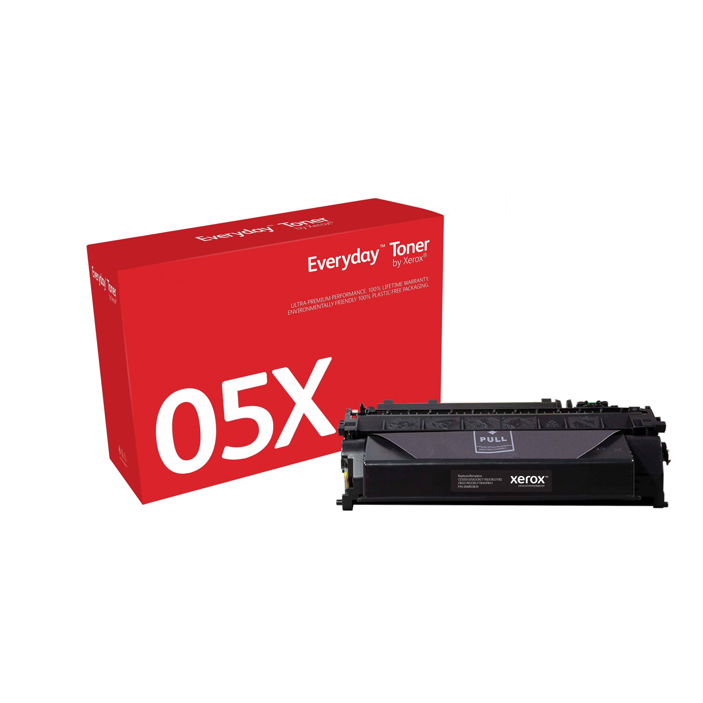 Compatible Everyday Tóner Negro Equivalente a CE505X/ CRG-119II/ GPR-41 para HP LaserJet P2055