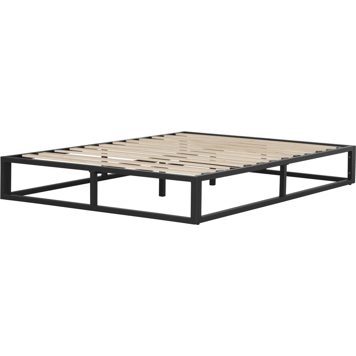 Habitat y Jardin - Somier metálico negro - 160 x 200