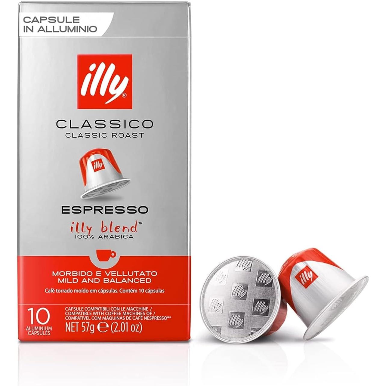 Cápsulas compatibles Illy nespresso Classico