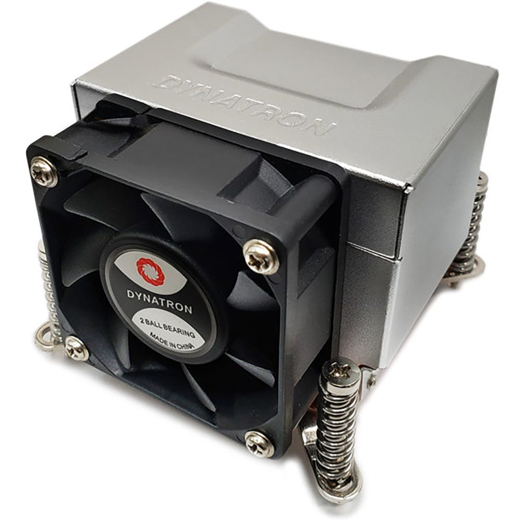 Inter-Tech Q-5 Procesador Disipador térmico/Radiador 6 cm Negro, Plata 1 pieza(s)