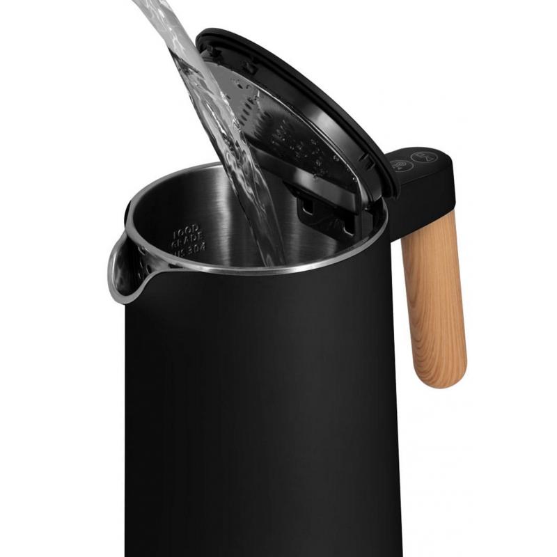 Hervidor eléctrico de doble pared 1,5 L Concept Negro RK 3301