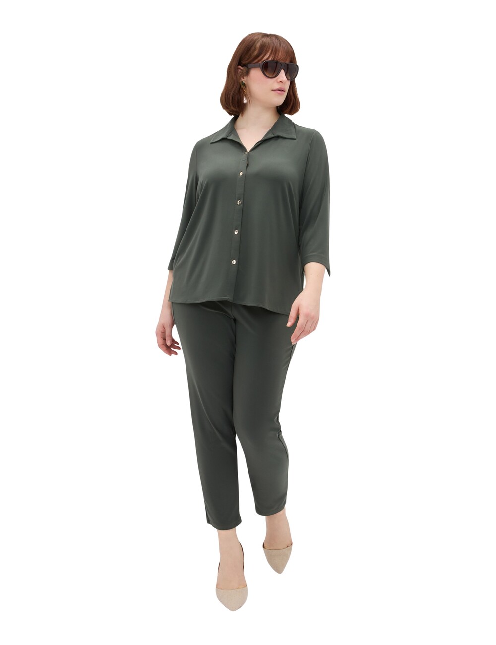 Fiorella Rubino - Camisa de jersey con cuello