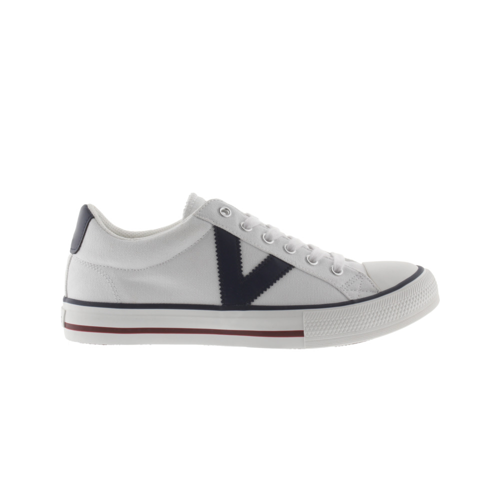 Victoria Tribu Zapatillas de lona con logotipo en contraste y puntera de goma 1065164