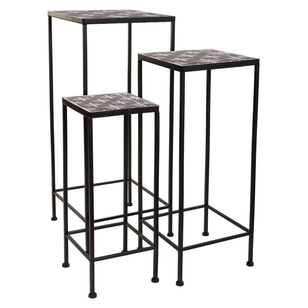 Soporte Macetas 3Pzas 30x30x68cm, El mejor complemento para tu hogar