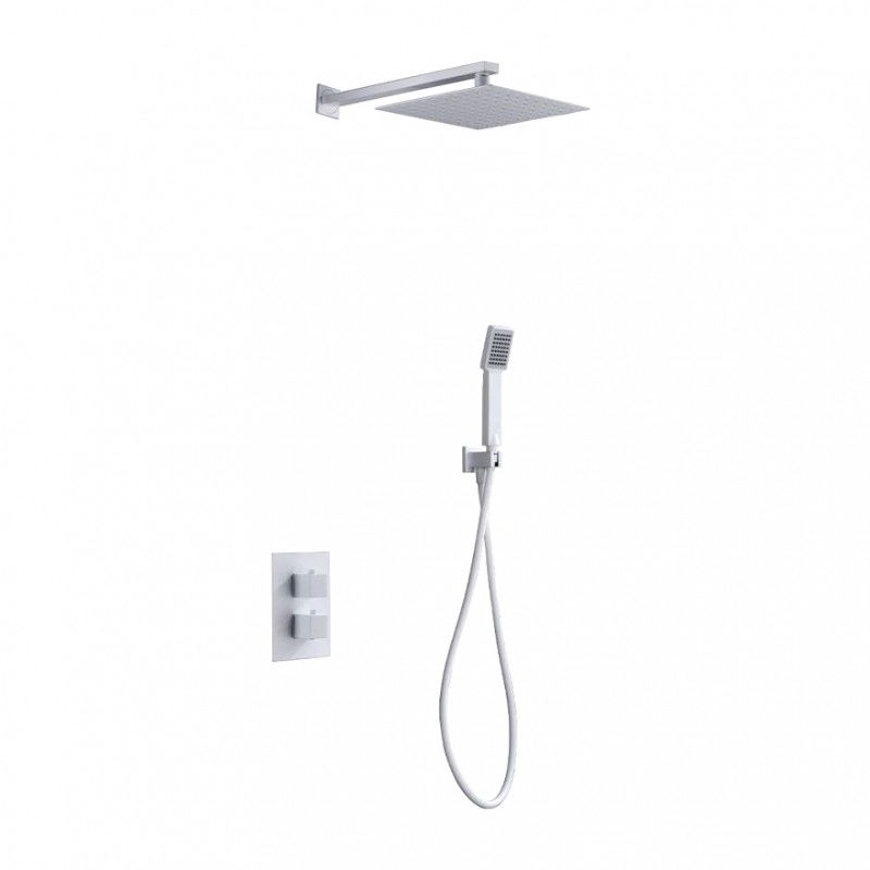 Imex Cíes GPC009/BL conjunto termostático de ducha latón blanco mate