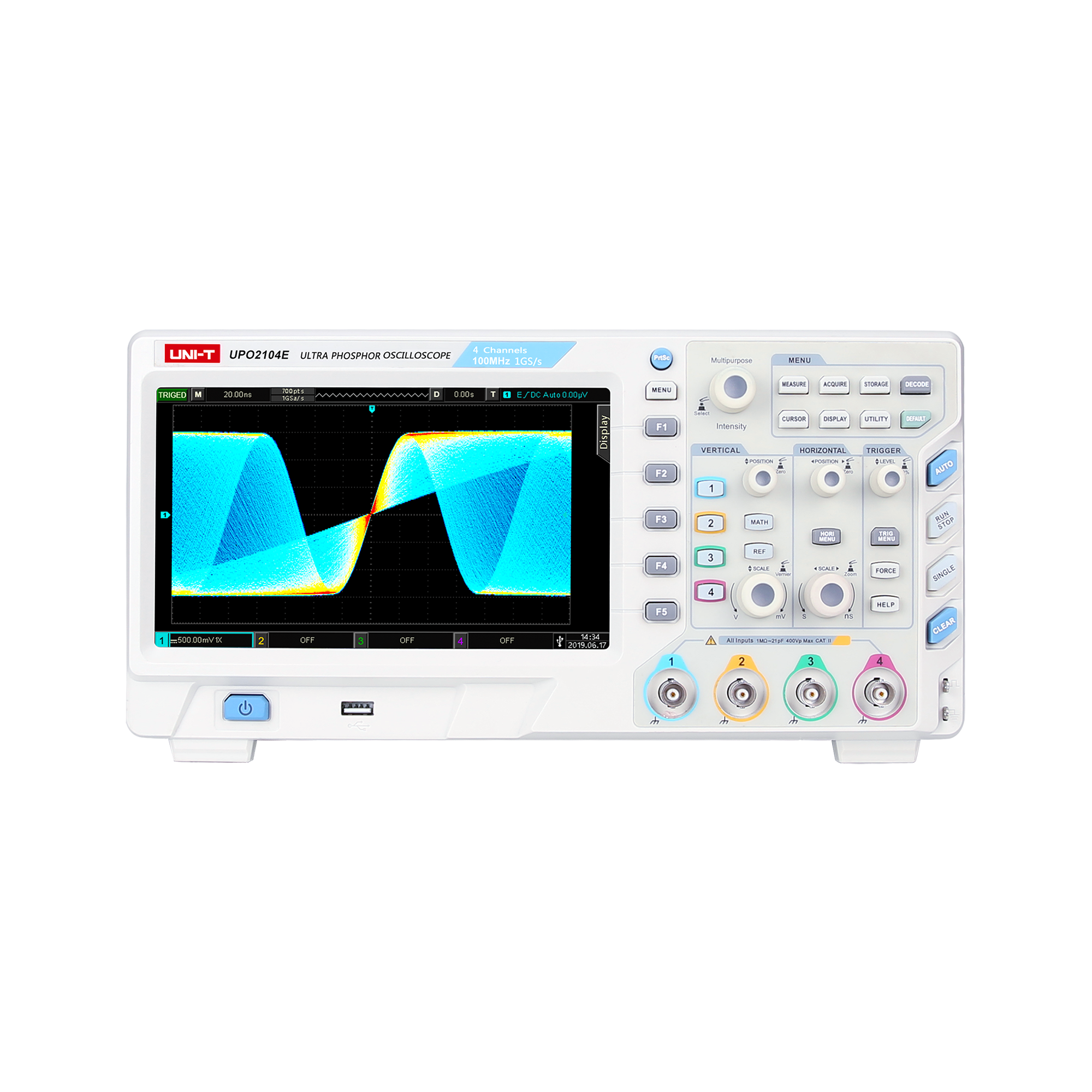 Osciloscopio Uni-T UPO2104E