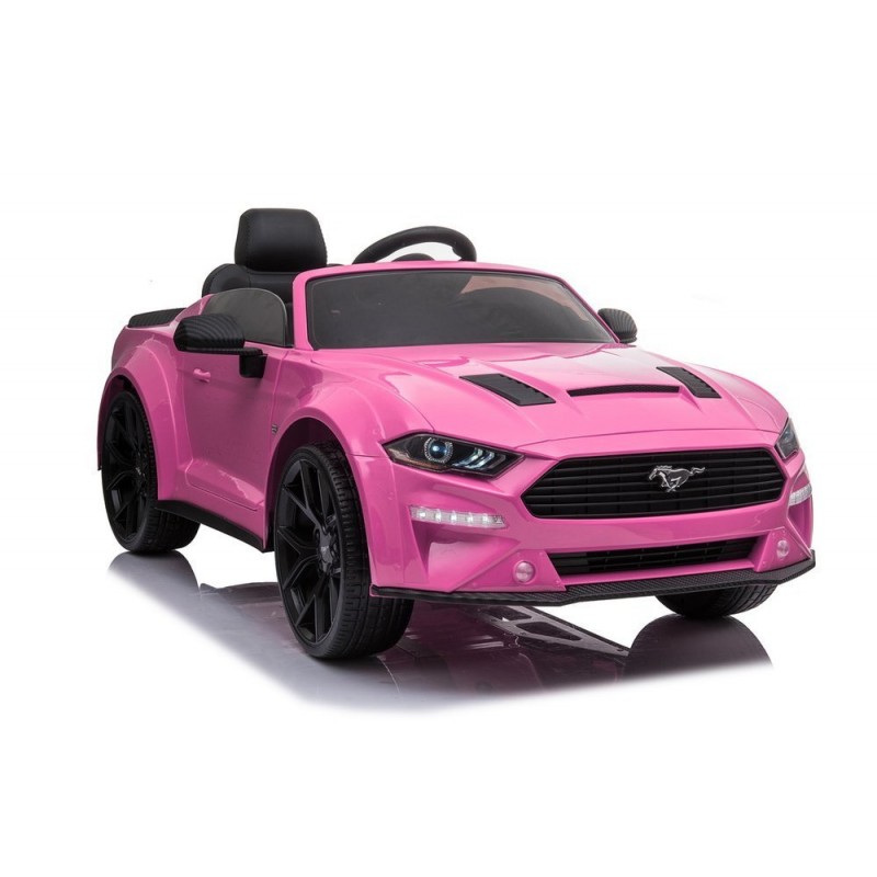 Coche Eléctrico Niños Ford Mustang 24V con Ruedas de Goma y Pantalla MP4