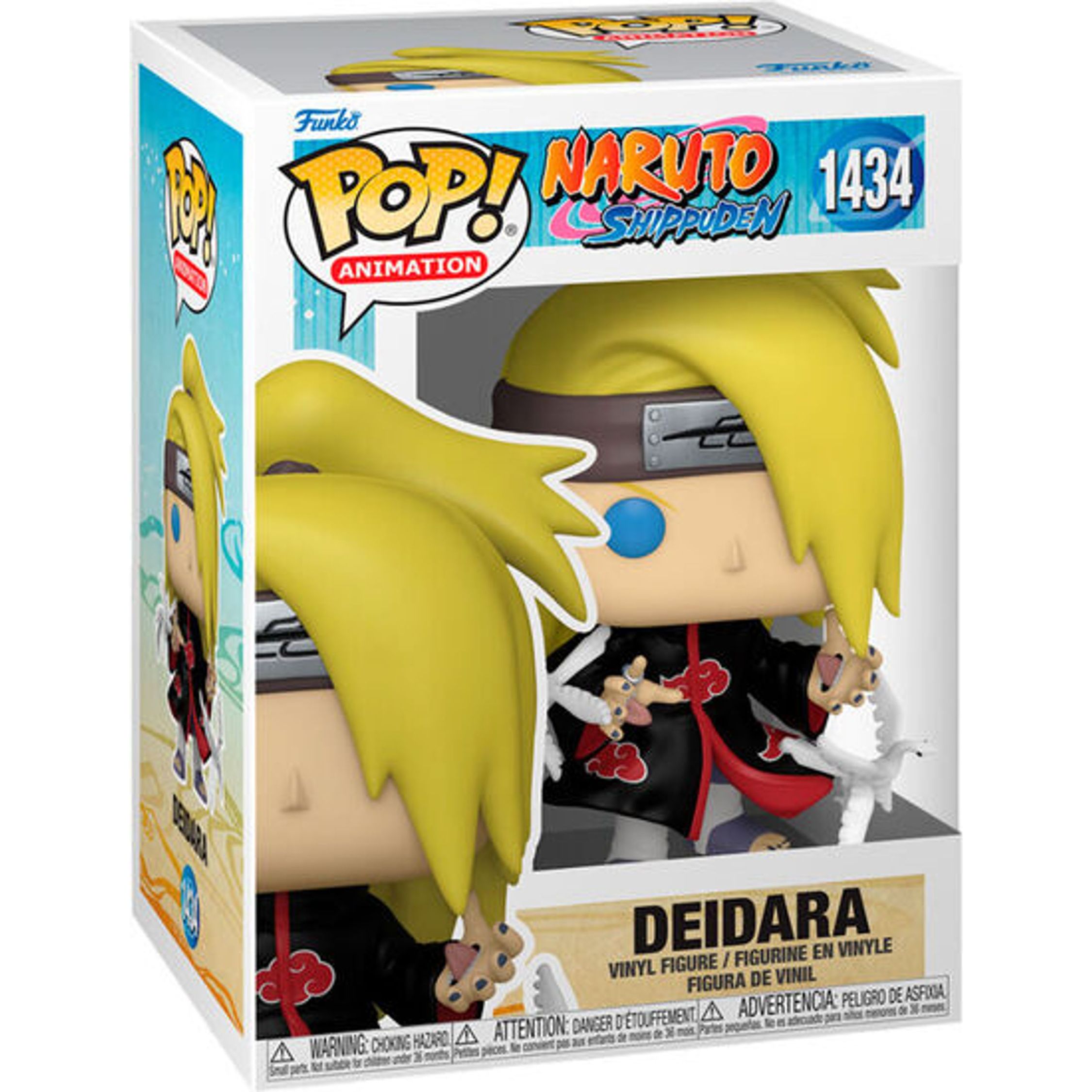 Funko - Figura Pop Naruto Shippuden Deidara - Funko Pop Coleccionable De Edición Limitada - Funko Pop Diseño Detallado Y Realista - Funko Pop Ideal Para Regalo - Funko Pop Gran Variedad De Personajes