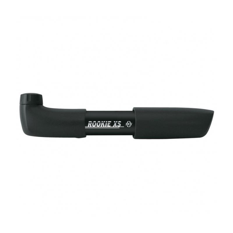 SKS - Mini Hinchador Rookie XS Reversible para Automóvil y Bicicleta, Compatible con Válvulas Presta y Schrader, Máx. 6 bar (87 psi), Ligero de 82 g, Ideal para Inflado Rápido de Neumáticos y Balones