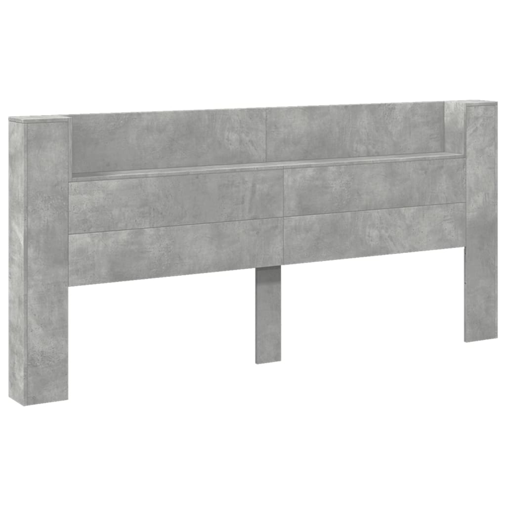 vidaXL Cabecero de cama con luz LED 220x16,5x103,5 cm
