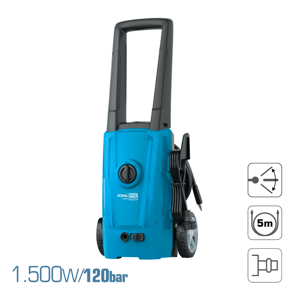 Hidrolimpiadora 1.500w 120 bar