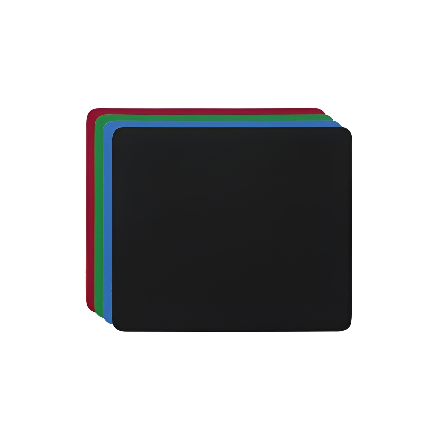 iBox MP002 Mouse Pad in Black - Large size, anti-slip cloth surface, perfect for gaming and office use.