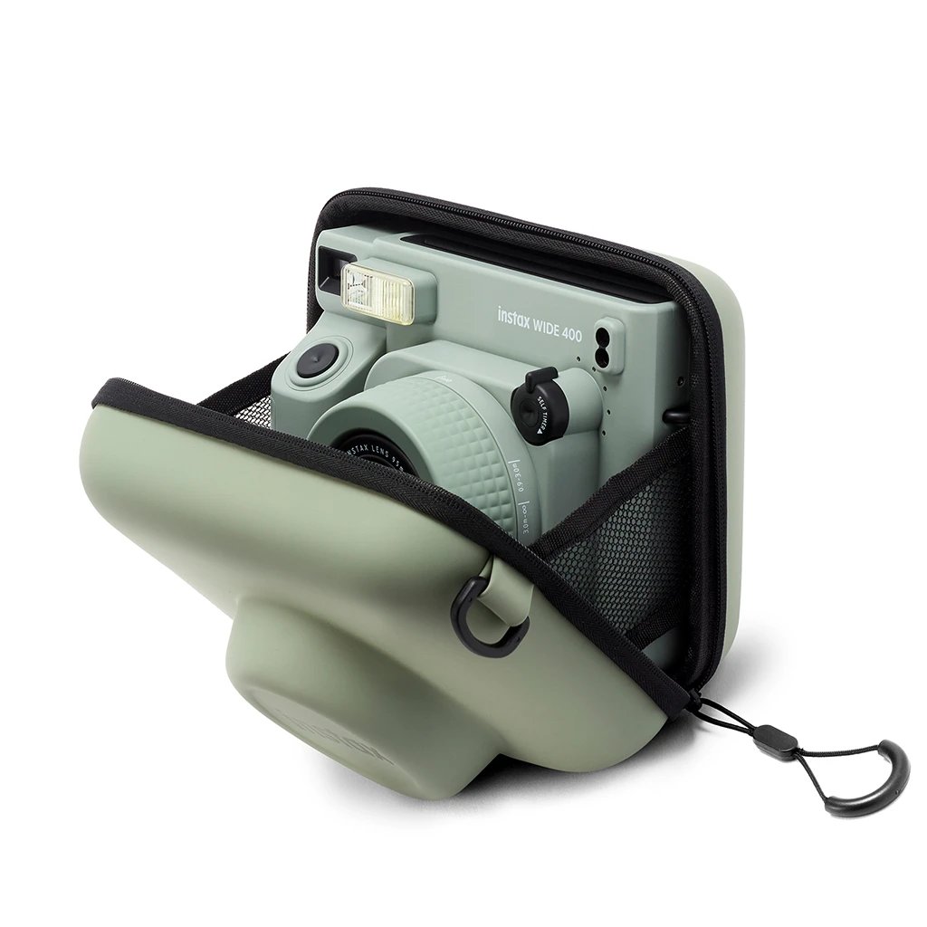 Cámara fotos digital Cámara instantánea Visor Visor de imagen real con punto de mira Fujifilm INSTAX WIDE 400™ GREEN  | f = 95 mm, 1:14, Verde