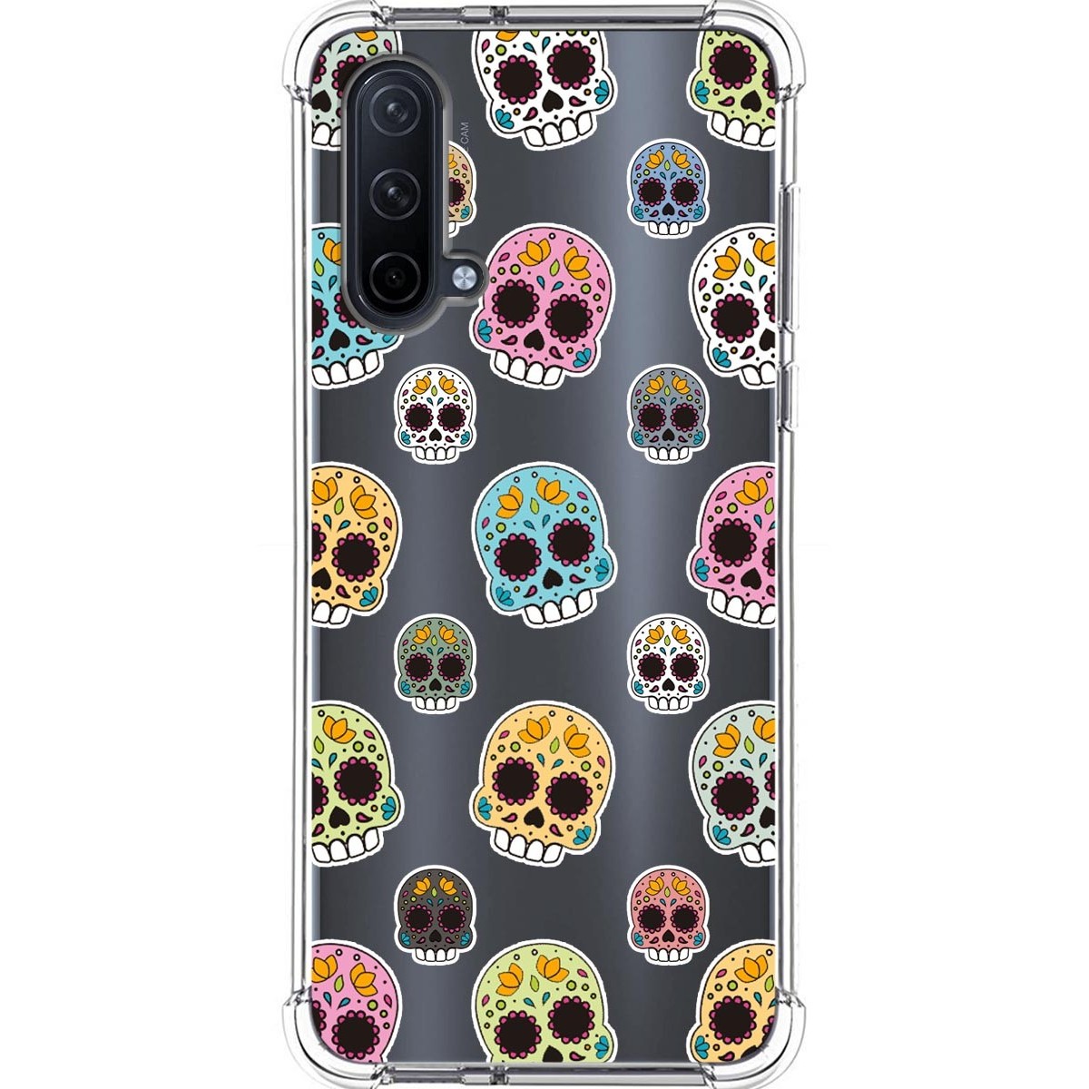 Funda Silicona Antigolpes para OnePlus Nord CE 5G diseño Catrina Dibujos