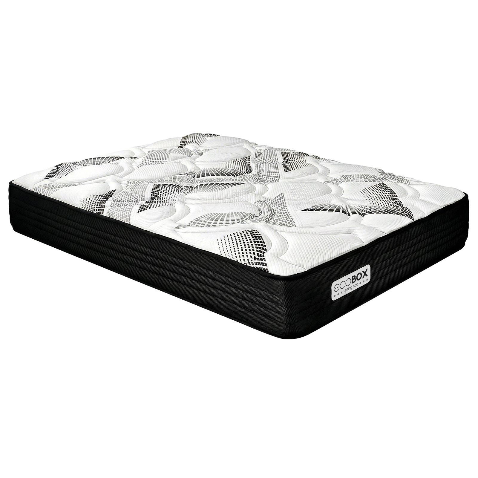 Colchón Muelles Ensacados + Viscoelástica Eco Box Firmeza Media