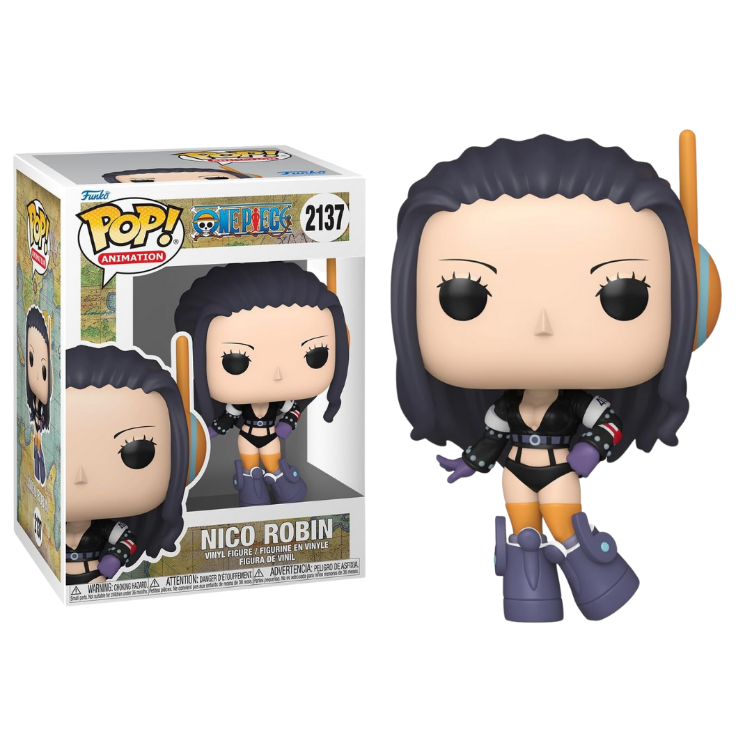 FUNKO POP! ONE PIECE - NICO ROBIN, 86520, Nº 2137, TIENDA CON LICENCIA OFICIAL, JUGUETES, MUÑECOS, FIGURAS, ENVÍO URGENTE 24-48 HORAS EN PENÍNSULA, ORIGINAL, NUEVO, SERIE, DIBUJOS