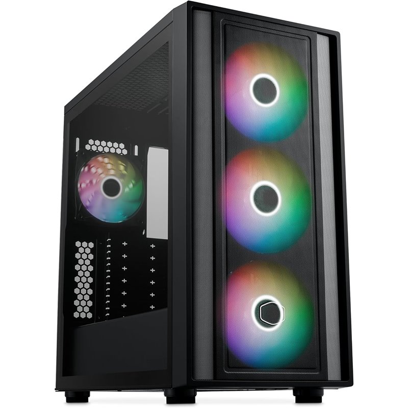 Cooler Master MasterBox 600 estuche Negro, ARGB