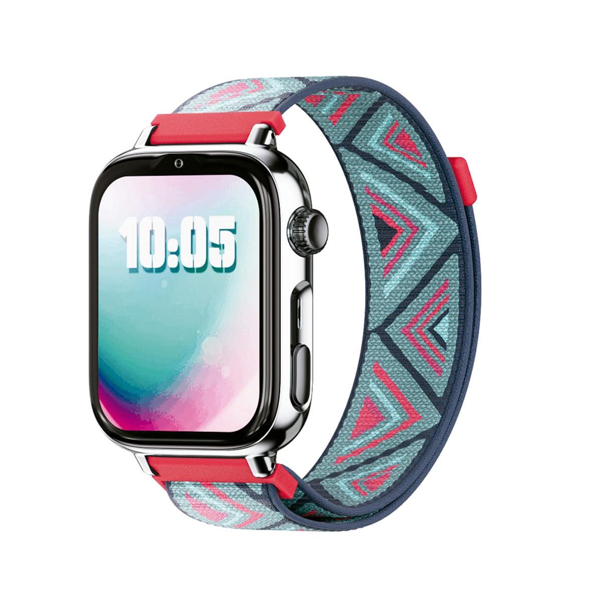 SaveFamily SaveWatch Plus 2 Plata con correa de tela Tribeca / Smartwatch 4G para niños
