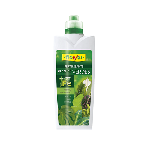 FLOWER Fertilizante Líquido PLANTAS VERDES, 1 Litro
