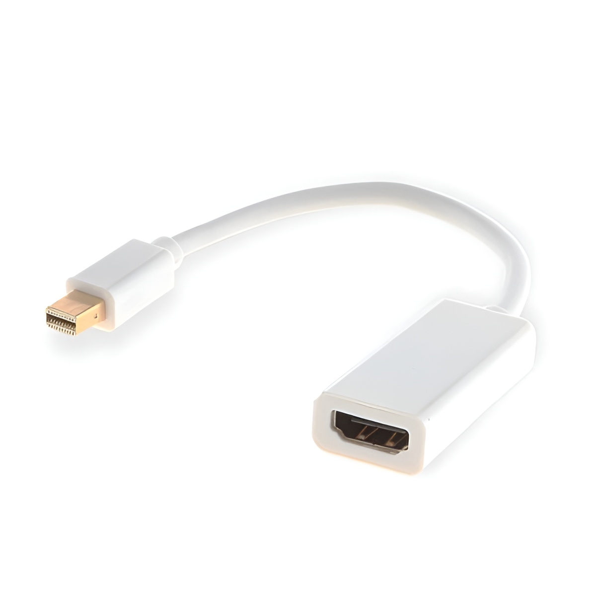 SAVIO CL-57 Adaptador DE Cable Mini DP HDMI A Blanco