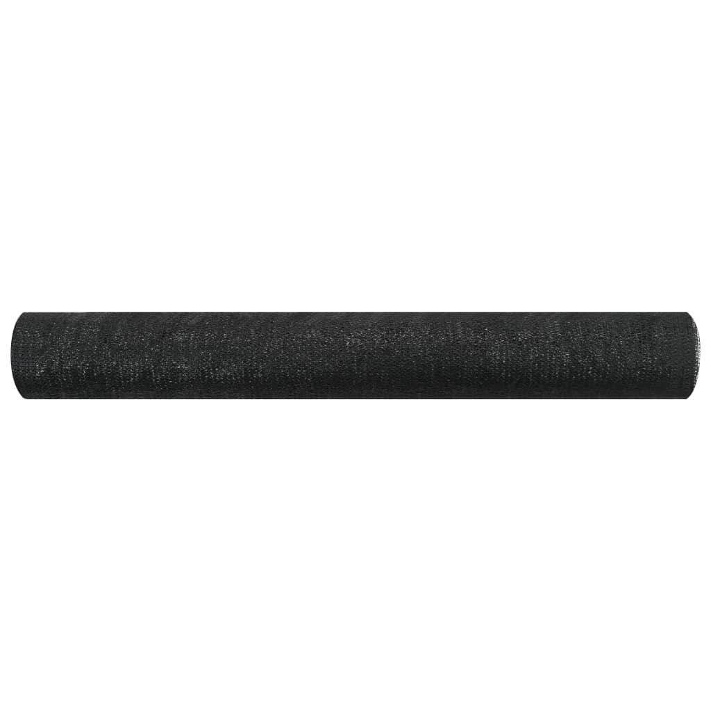 vidaXL Red de privacidad HDPE y 2x50 m 75 g/m² Color Antracita, Negro, Verde