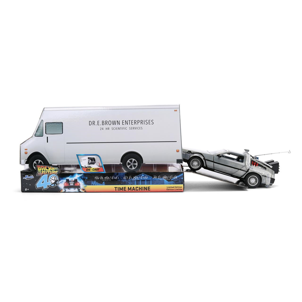 Camion escala 1:24 especial Dlorean Regreso al Futuro 40 aniversario . (Smoby 9336849314R00)