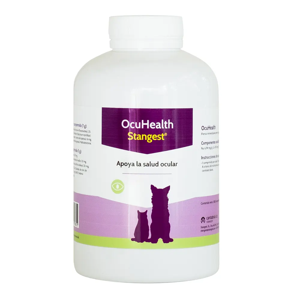 OcuHealth 300 comprimidos suplemento para la salud ocular de perros y gatos Stangest