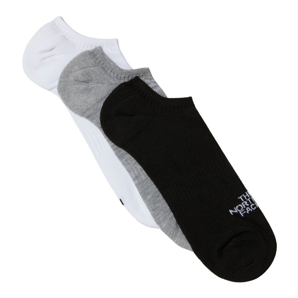 Calcetines Invisibles The North Face Blanco, Negro y Gris Multi Sport Black Assorted