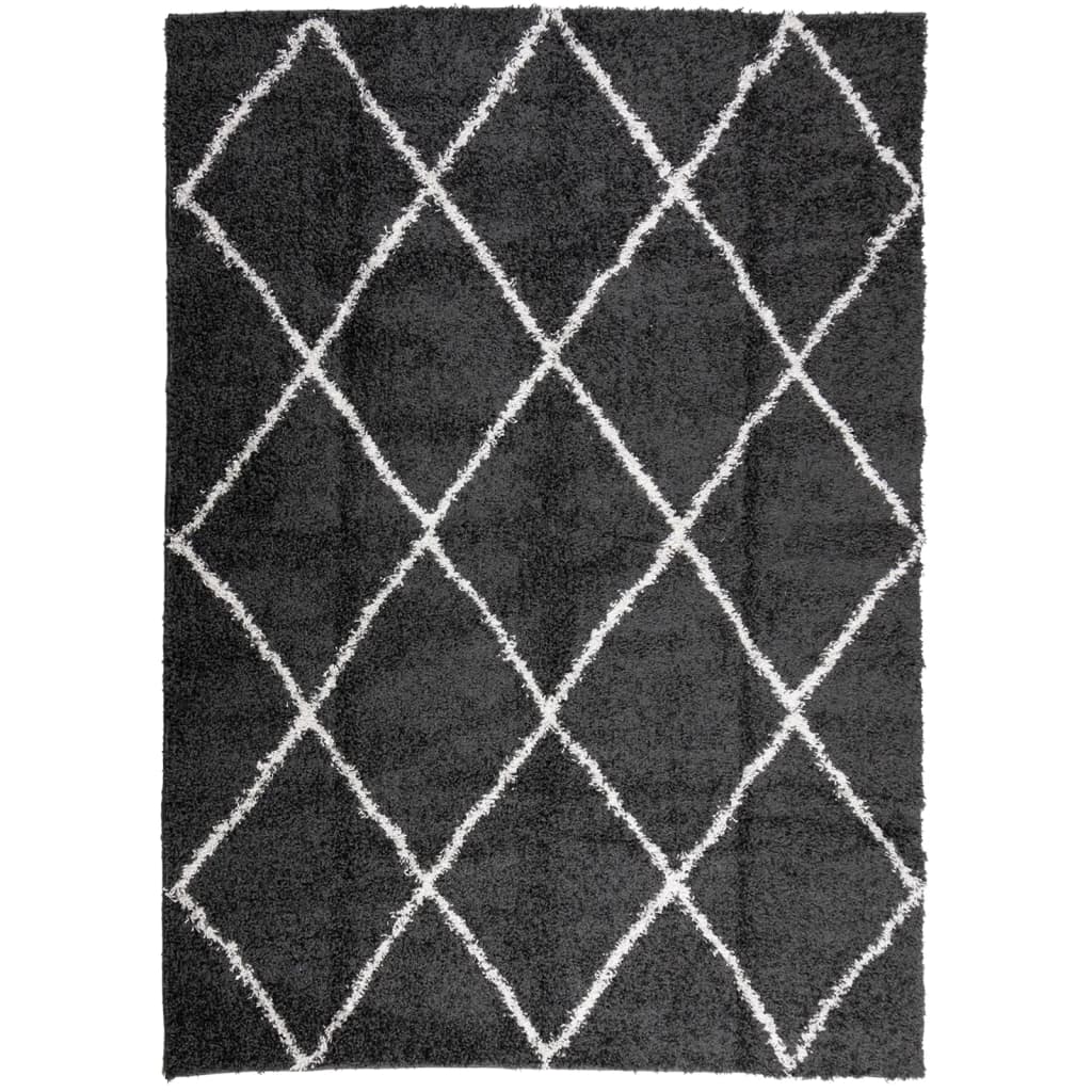 vidaXL Alfombra peluda de pelo largo moderna PAMPLONA 200x280 cm