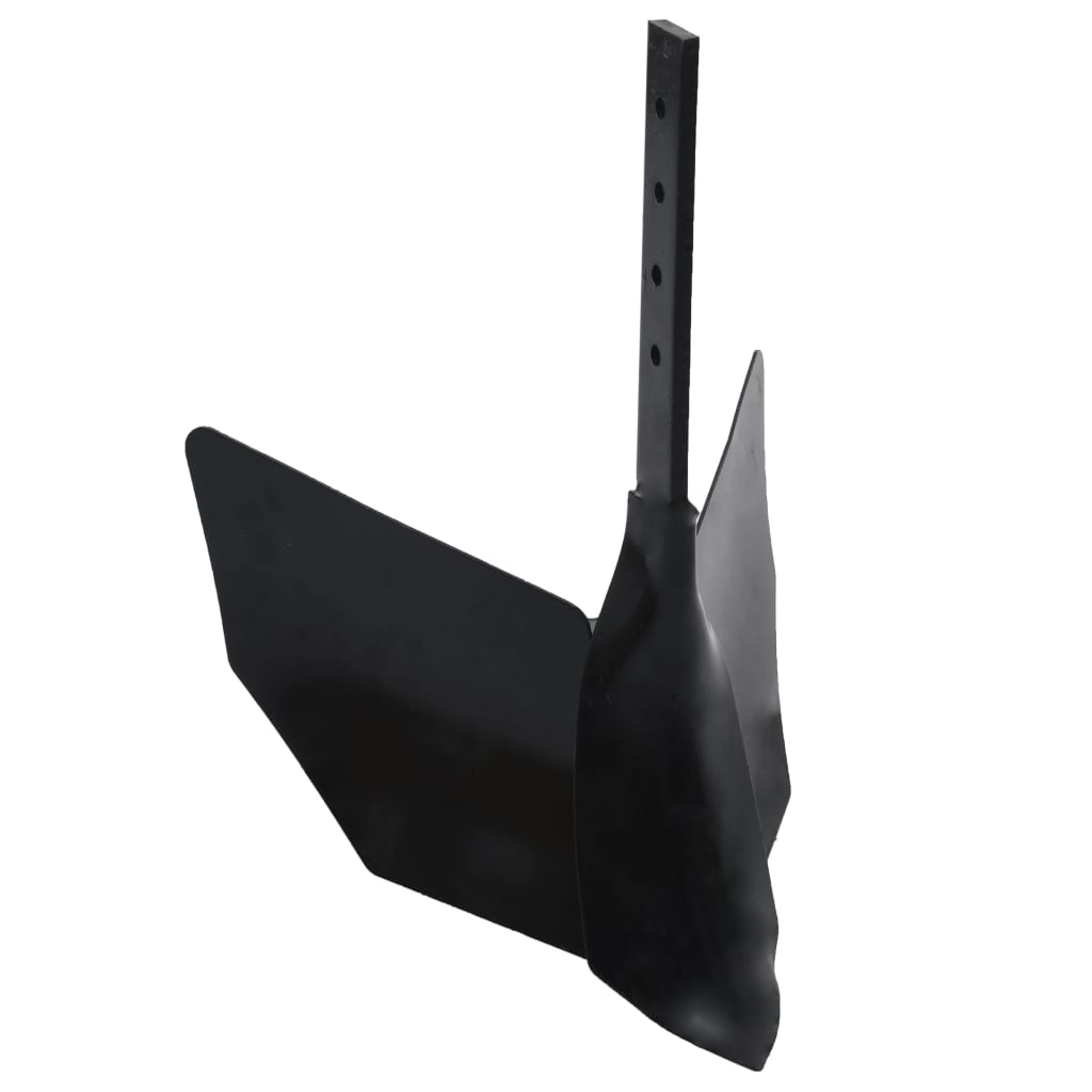 vidaXL Accesorio para arado de metal negro