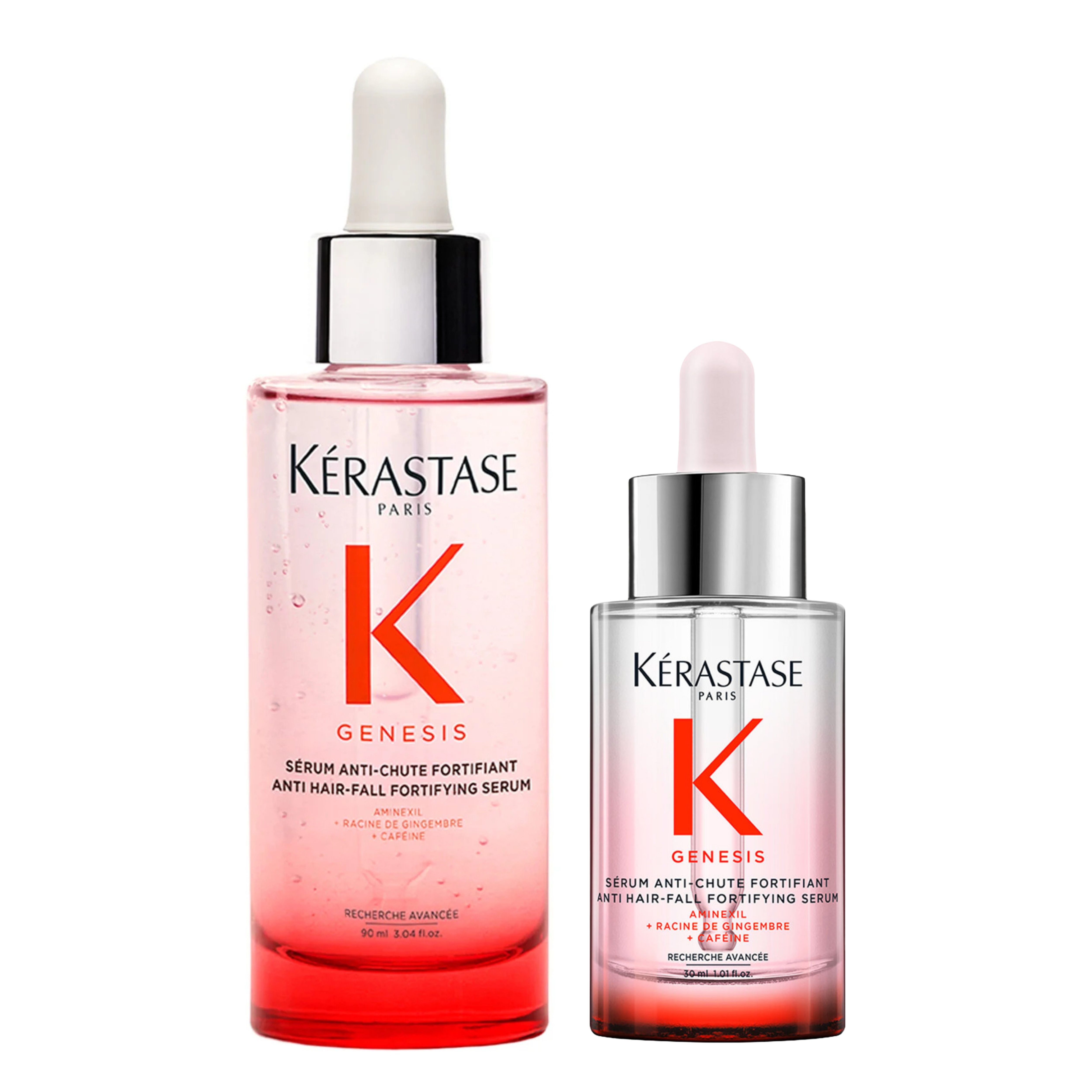 Kérastase Genesis Sérum Anti-Caída Fortificante 30 ML – Tratamiento Fortificante para Cabello Debilitado